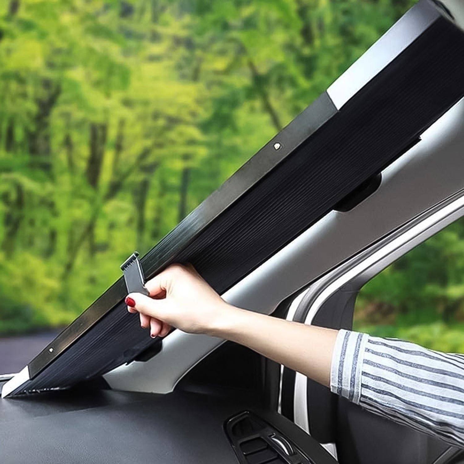Retractable Long Car Sun Shade Retractable Long Car Sun Shade